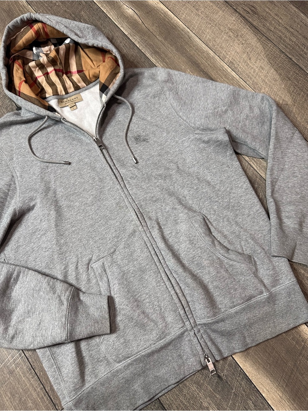 Burberry Zip Up Hoodie - Picture 4 of 10